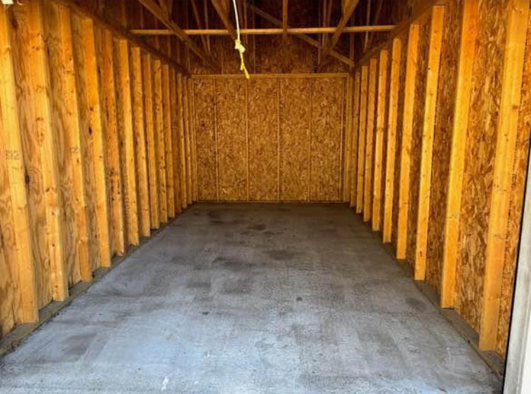 Eagle River Storage Unit Interior